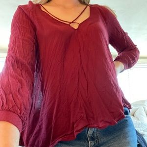 Long sleeve lush blouse